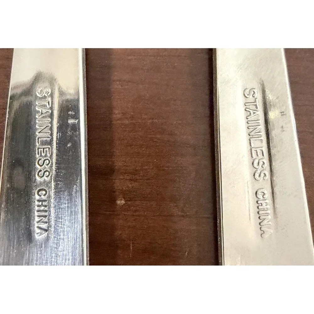 Mainstays Pierremont Stainless Dinner Forks Set of 4 Basketweave Replacement